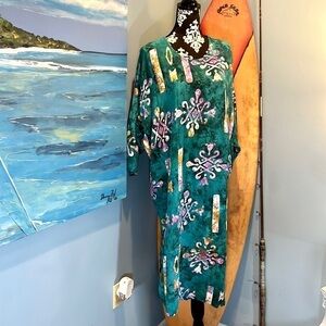 Tropical Tantrum,Hawaii, Muumuu,Deep Pockets, Awesome Colors! M-1X